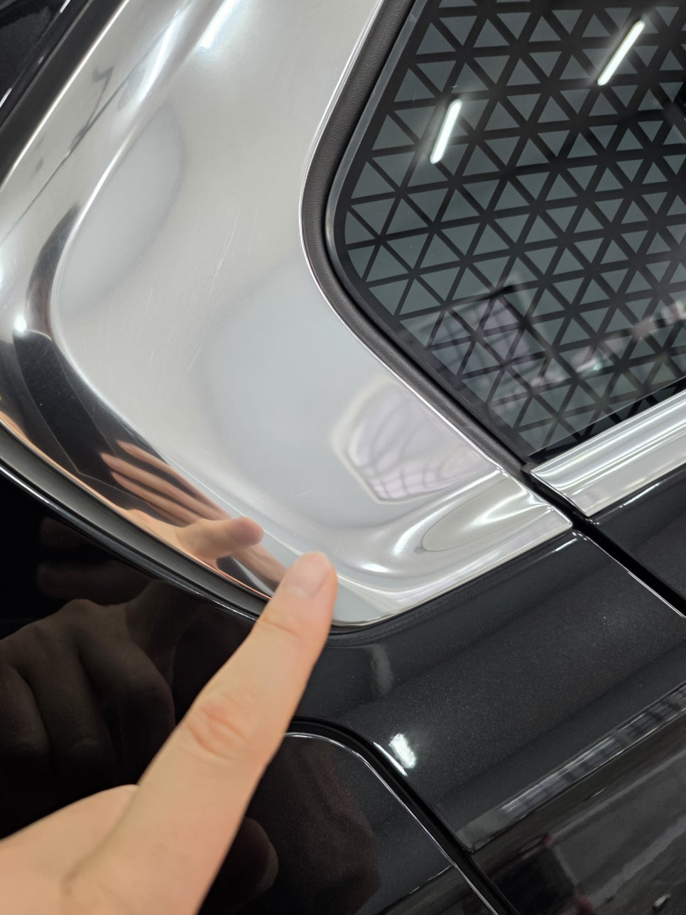BMW 7시리즈 입고 당시 도장면 체크